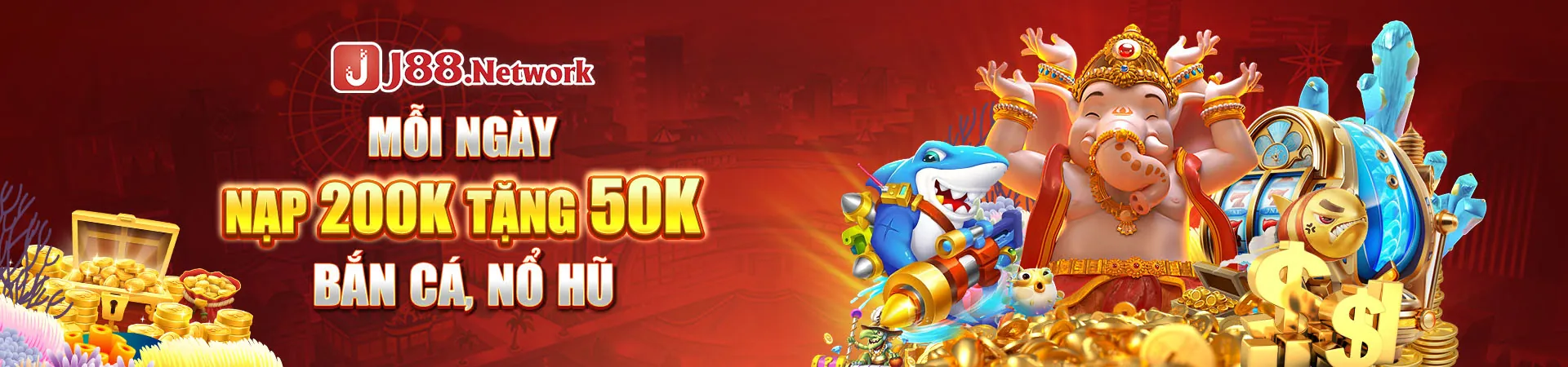 Hình ảnh chính game bắn cá Bot88 với đồ họa sống động và cá lớn